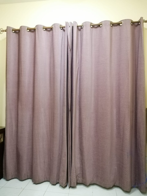 Heavy curtains