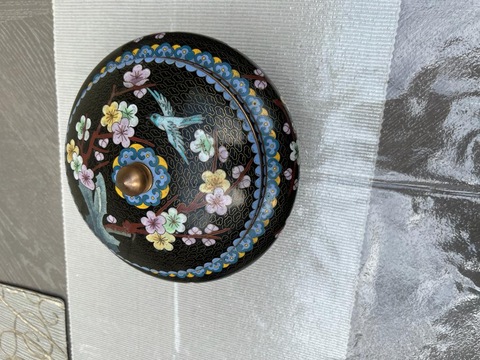 Chinese Antique Cloisonné Bowl