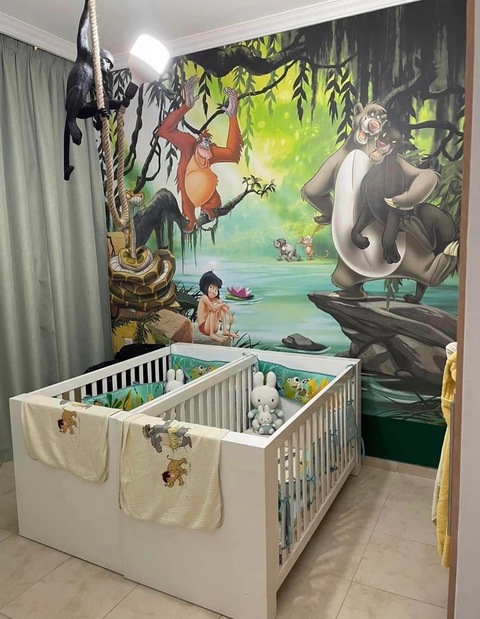 As new High quality baby nursery cot