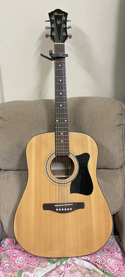 Ibanez acoustic guitar model # V50N JP-NT 3U-10