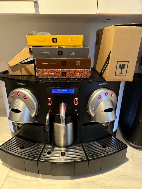 Nespresso coffee machine Gemini 220 model