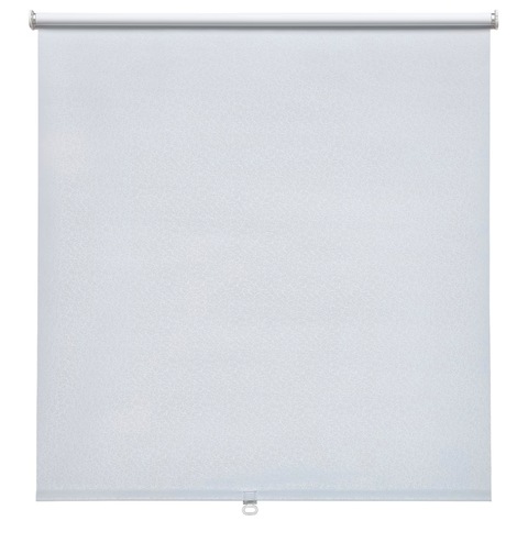 Block-out roller blind, white, 120x155 cm