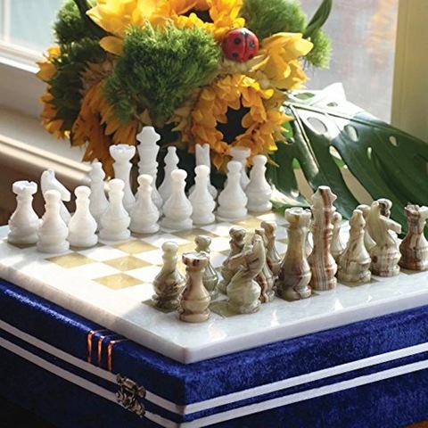 Chess Board in Marble