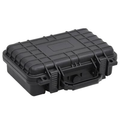 vidaXL Portable Flight Case Black 33x22x10 cm PP(SKU:51793)*