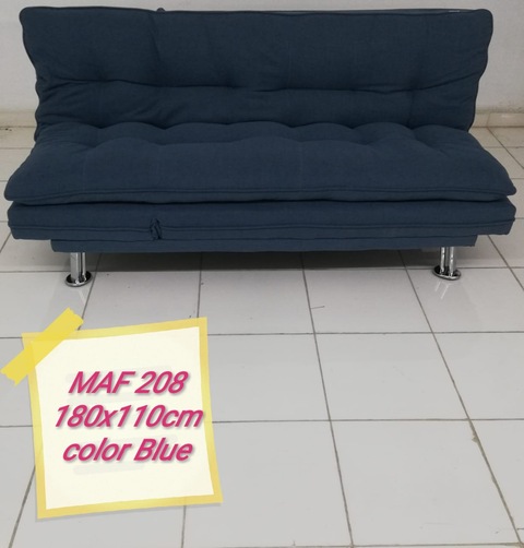 Brand New Blue color Sofa Bed available