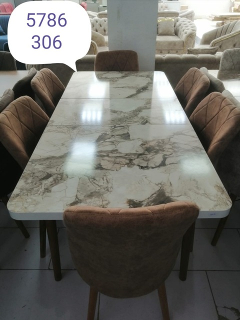 Dining table with chairs available