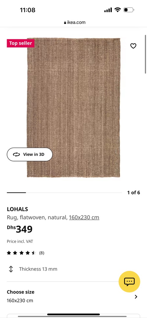 IKEA LOHALS Rug