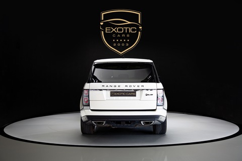 FULL OPTION - Range Rover SV Autobiography LWB 2021 White-Tan 12,000 KM