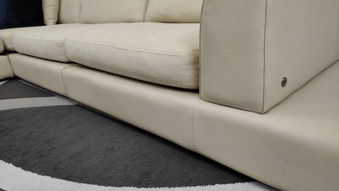 Natuzzi sectional sofa 4-piece