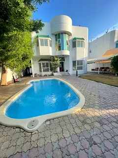 Stand Alone 5 Master Bedrooms Villa For Rent:110k With Pool Ready To Move