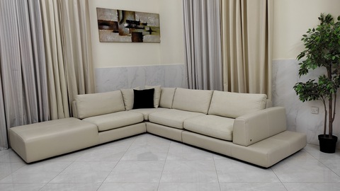 Natuzzi sectional sofa 4-piece