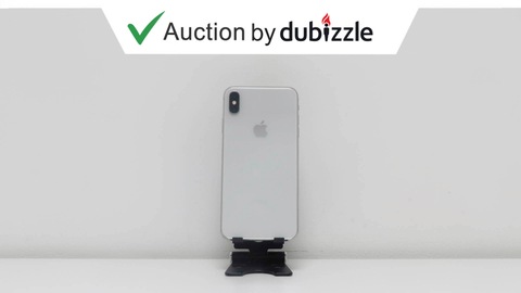 Auction ends in 48 Hours! iPhone XS Max 64 GB (Silver) - DD6846