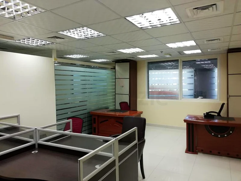 Fully Fitted Office With Glass | Partitions | Le Solarium Tower