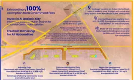 Free Hold Plots I 1.5 Years Payment Plan I 30 Mins From Dragon Mart