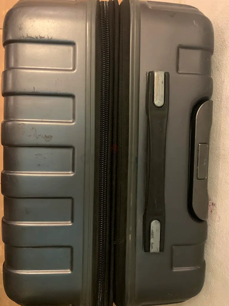 Delsey hard shell check in luggage