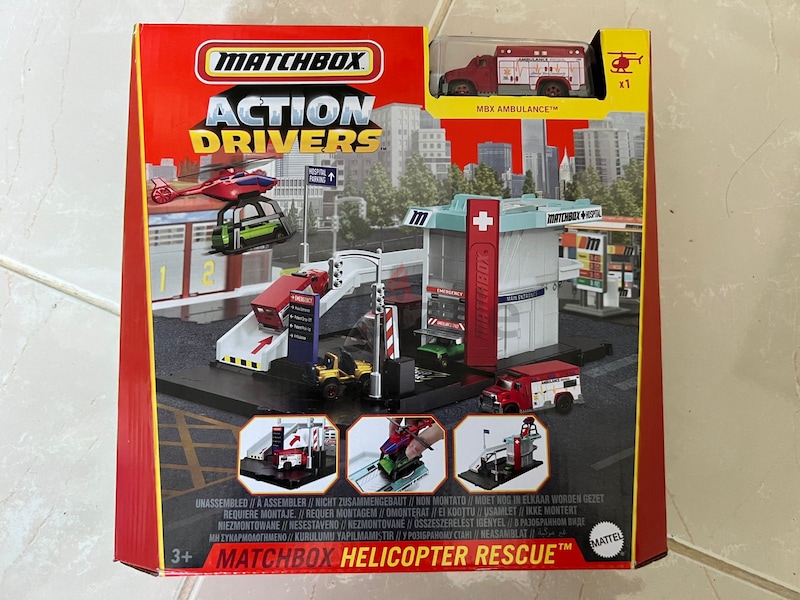 Matchbox Action Drivers Helicopter Rescue 90AED | dubizzle