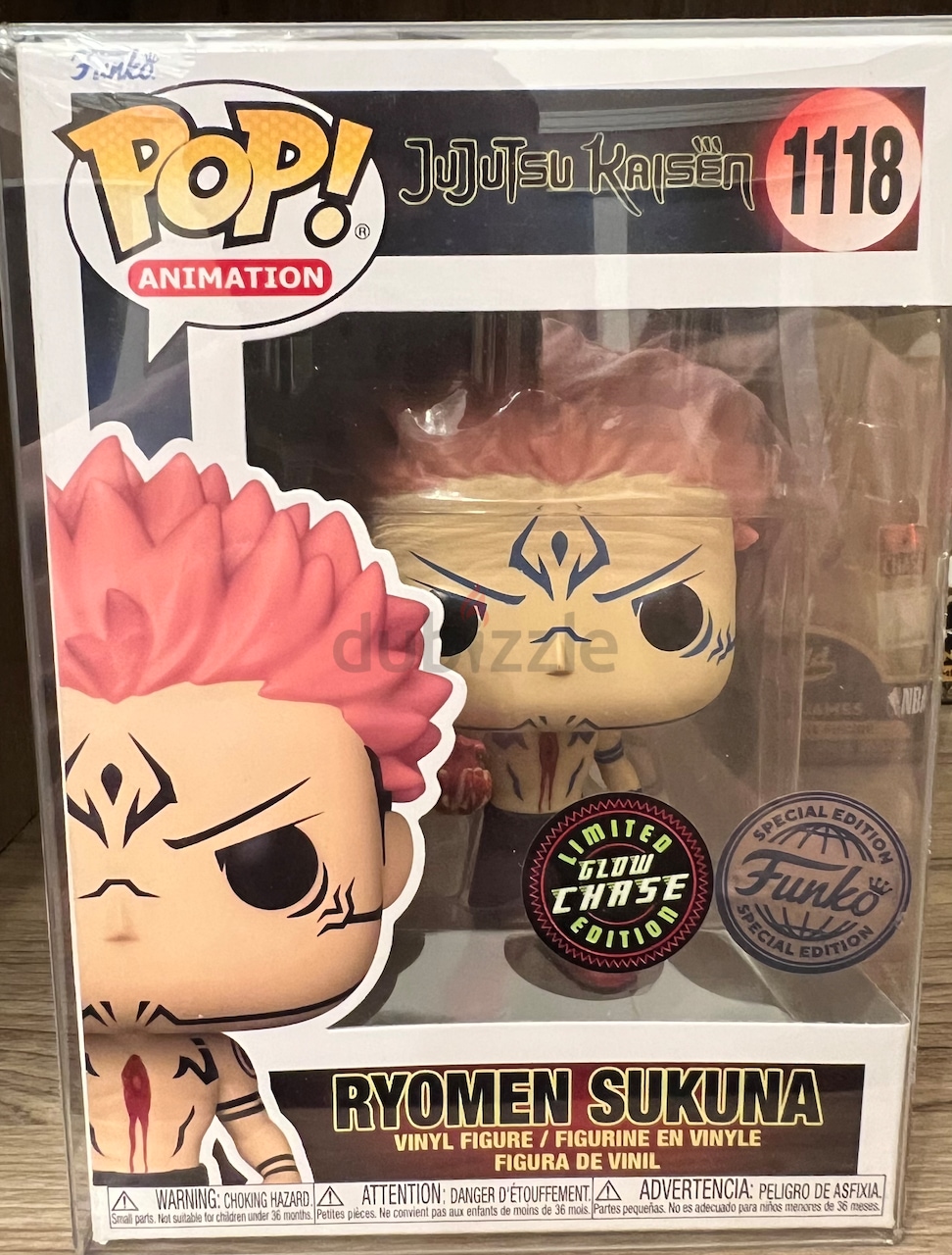 Sukuna Funko pop chase Limited rare anime  dubizzle