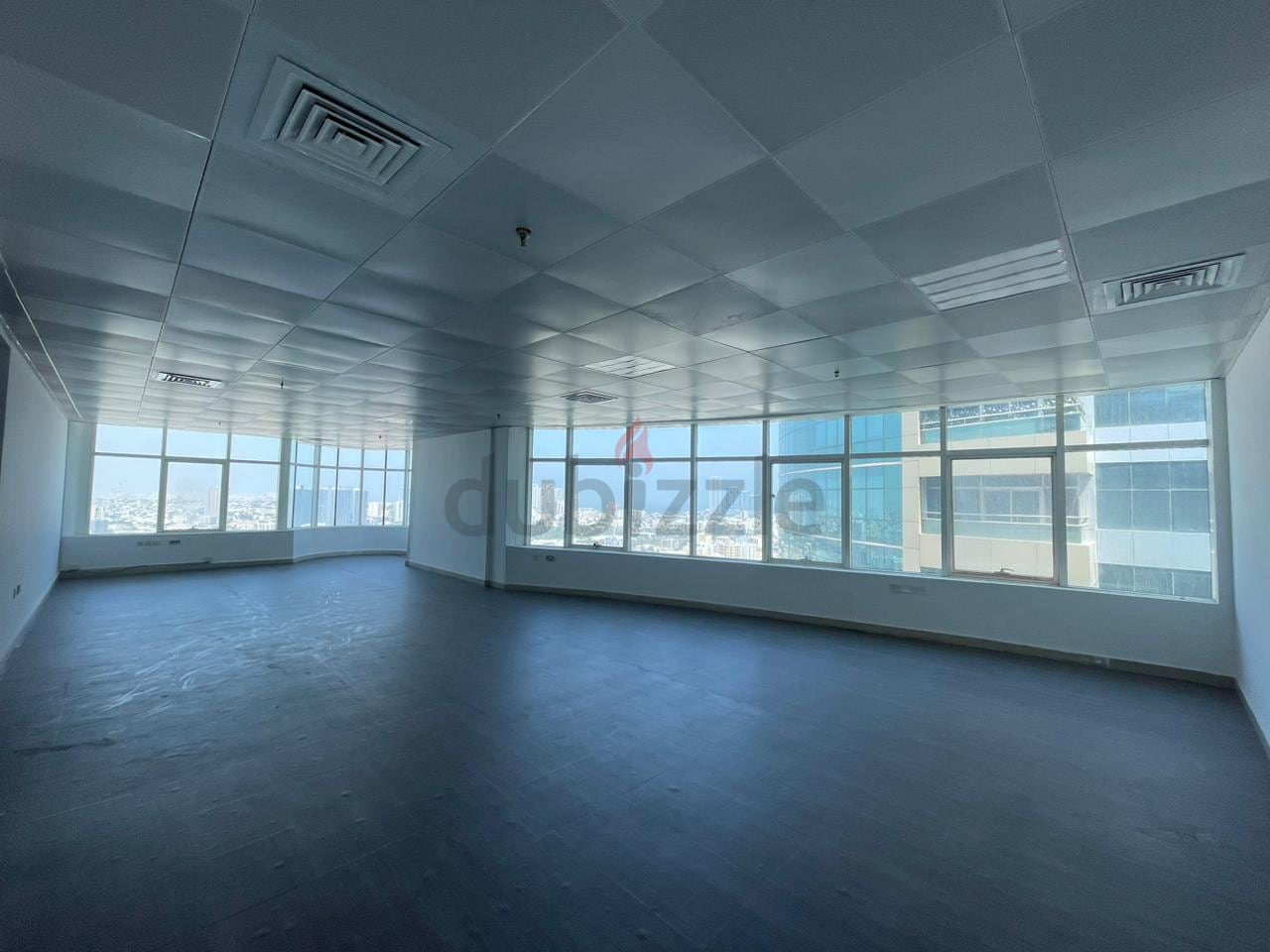 Big Size Office With City View Available For Rent In Ajman Horizon Towers