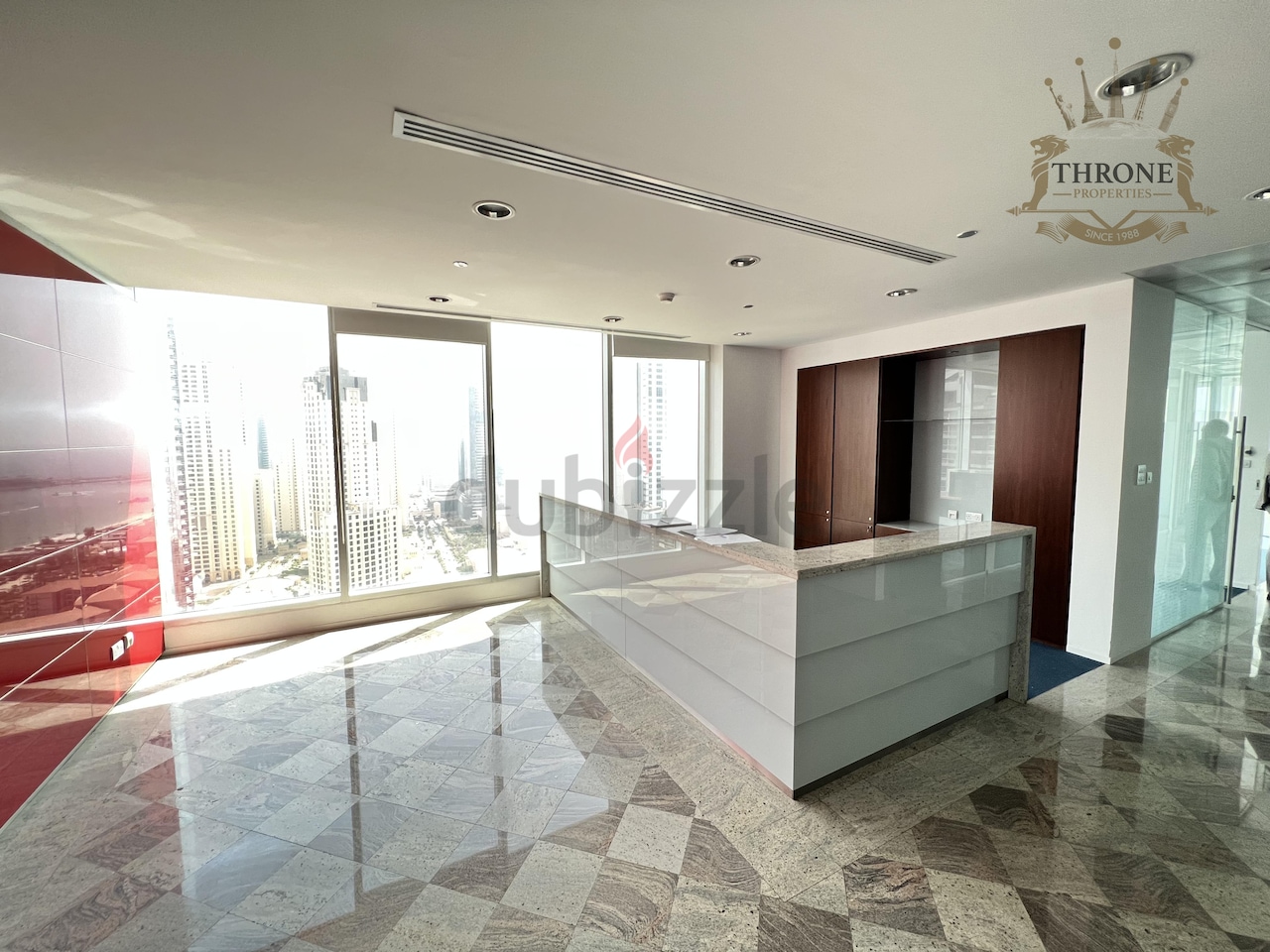 Full Floor Office | Fitted With Partitions | Marina View
