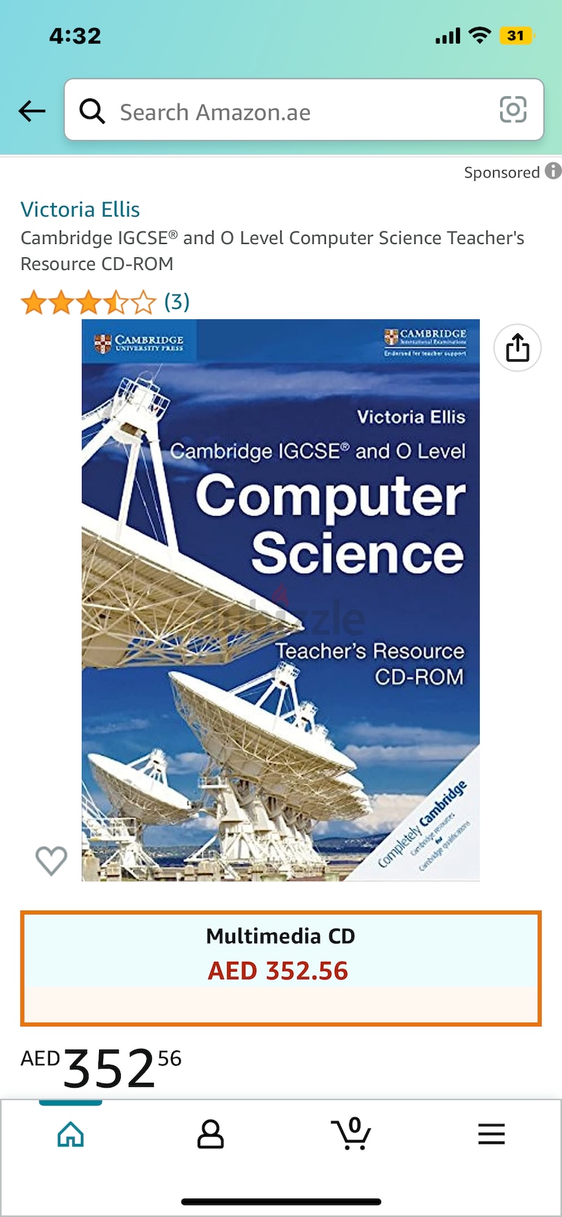 Cambridge Computer science course book for igcse year 10-11 | dubizzle