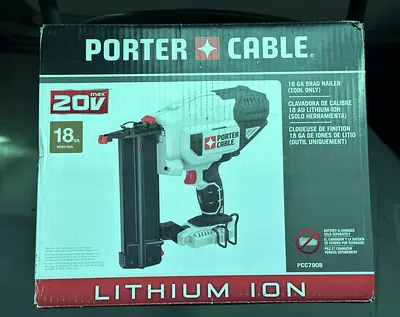 PORTER-CABLE Cordless Brad Nailer, 18GA