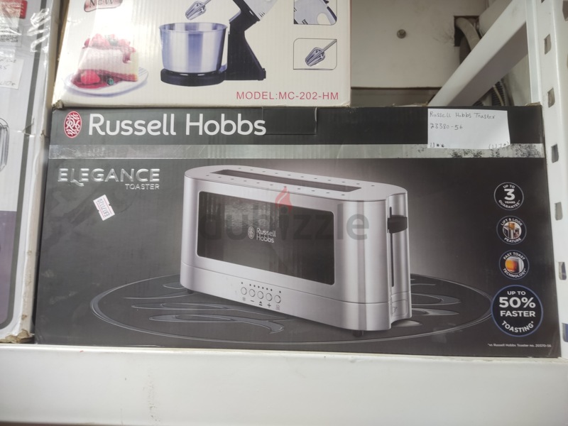 Russell Hobbs 23380 'Elegance 56 Long Slot Toaster with Toast