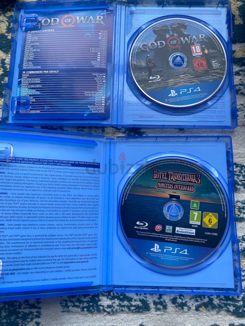 4 Playstation CDs/Games PS4 | dubizzle