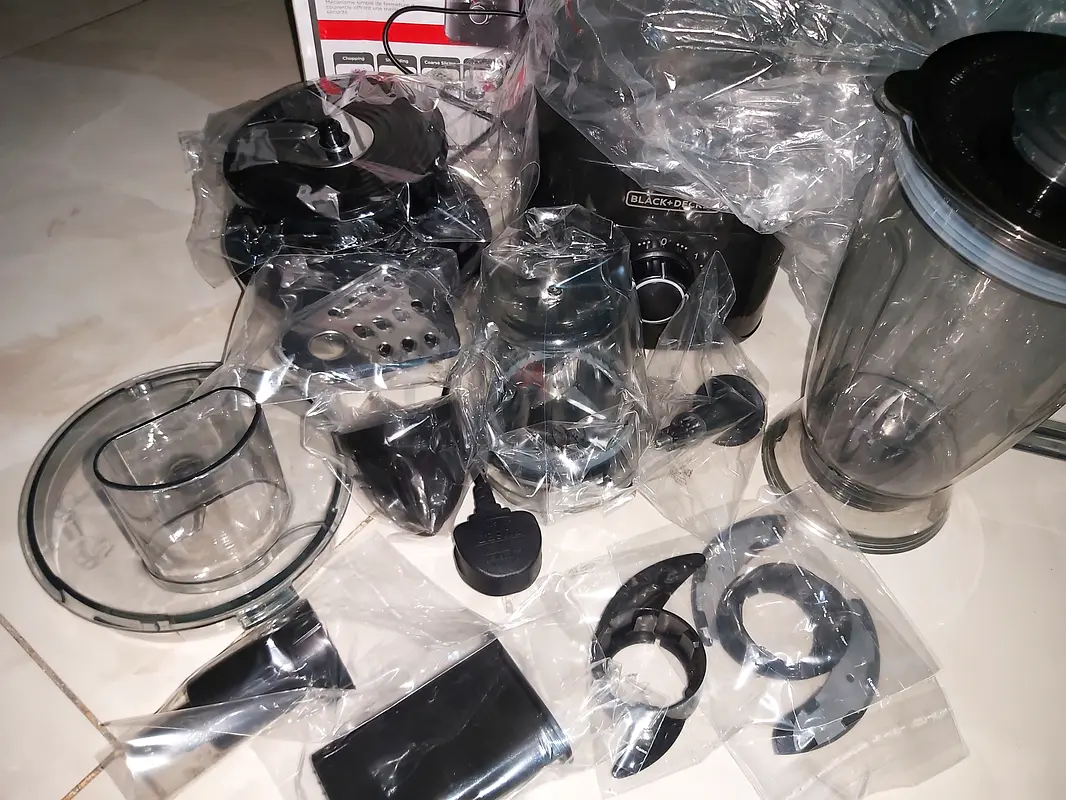black + decker food processor