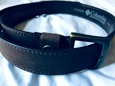 Belt leather sportswear