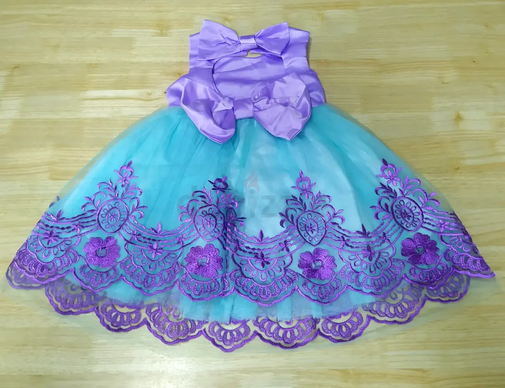 Baby Girl Lace Bow Princess Tutu Dress (12 years old)
