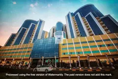 On Payment Plan Brand New Sea View 1 Bhk With Parking Available For Sale In Orient Tower Ajman .