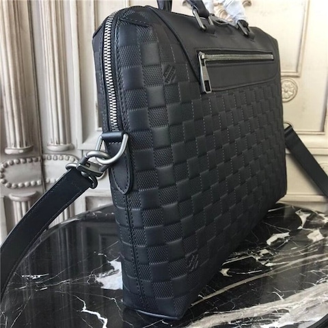 Louis Vuitton Black Damier Graphite Alpha Messenger Bag Louis Vuitton