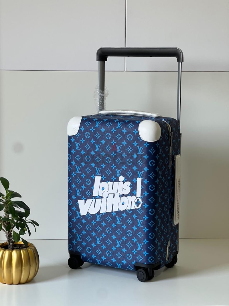 Louis Vuitton Horizon 55 Nigo LV Made Cabin Rolling Luggage Damier Travel  Bag
