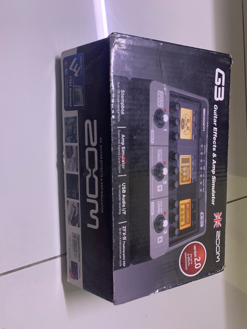 Zoom G3 guitar effects and amp simulator | dubizzle