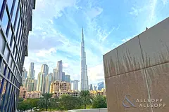 Large Terrace | Burj Khalifa View | Vacant