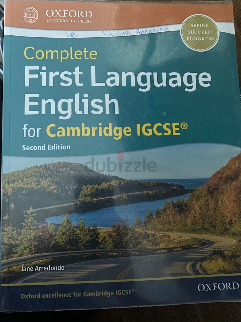 GCSE Cambridge First language english textbook for sale | dubizzle