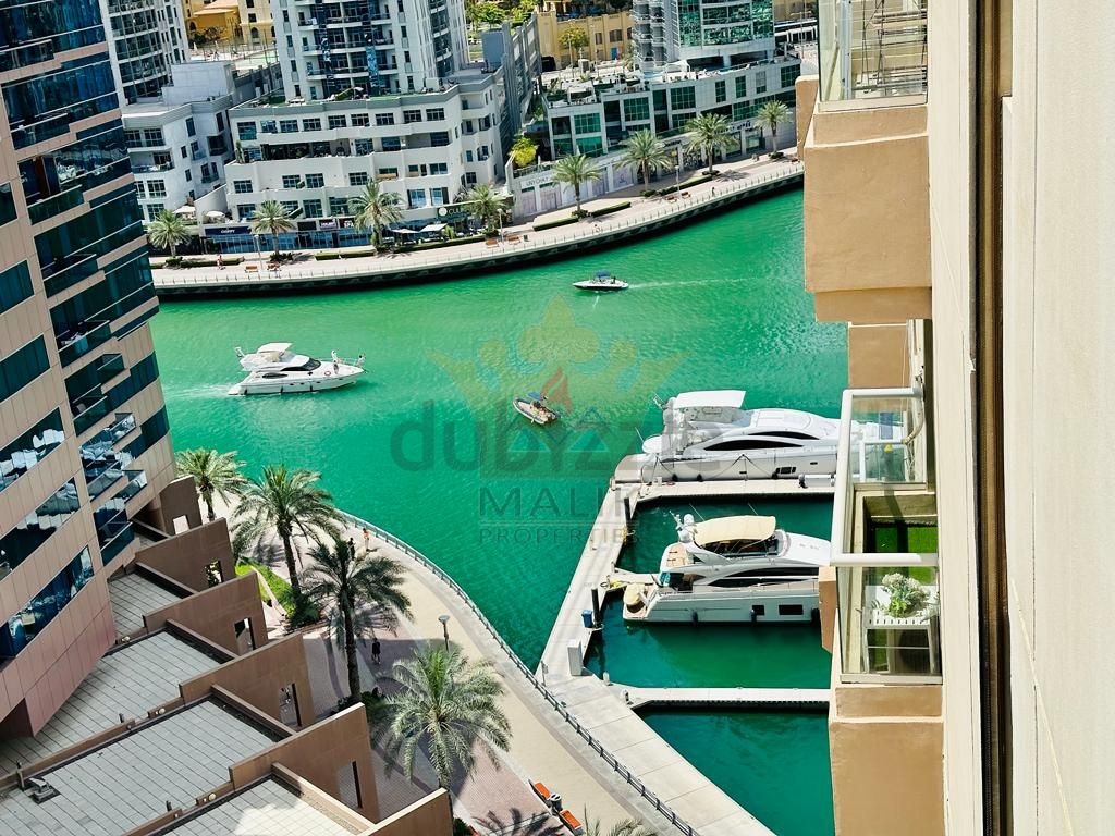 Fantastic__unfurnished__1 Bed __sea And Marina View __close To Metro