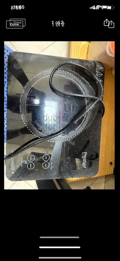 Prestige induction cooker