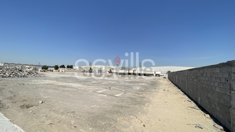 Corner Vacant Plot With Industrial Permission