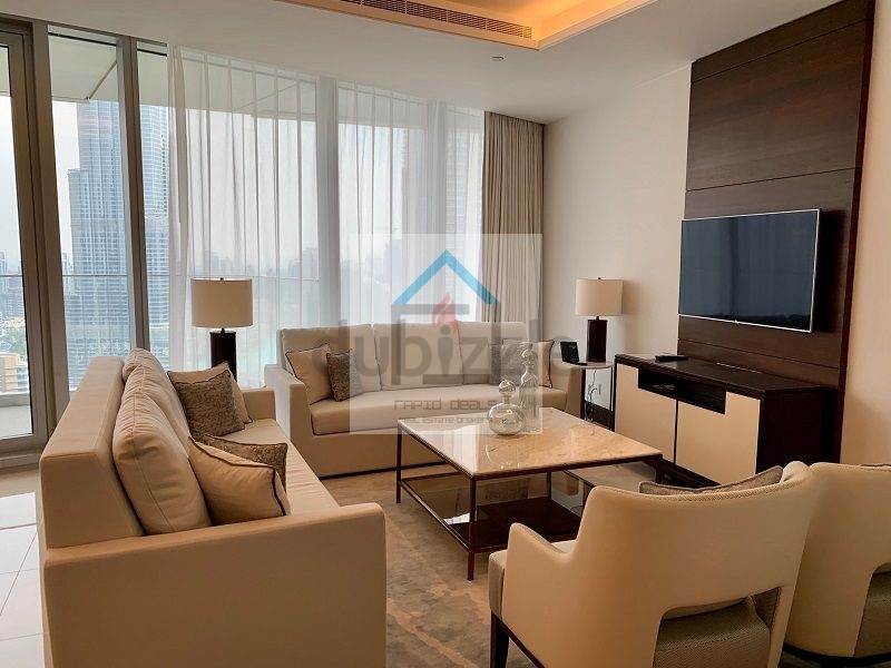 Fully Furnished 3br With Full Burj Khalifa View