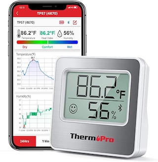  ThermoPro TP49 Digital Hygrometer Indoor Thermometer