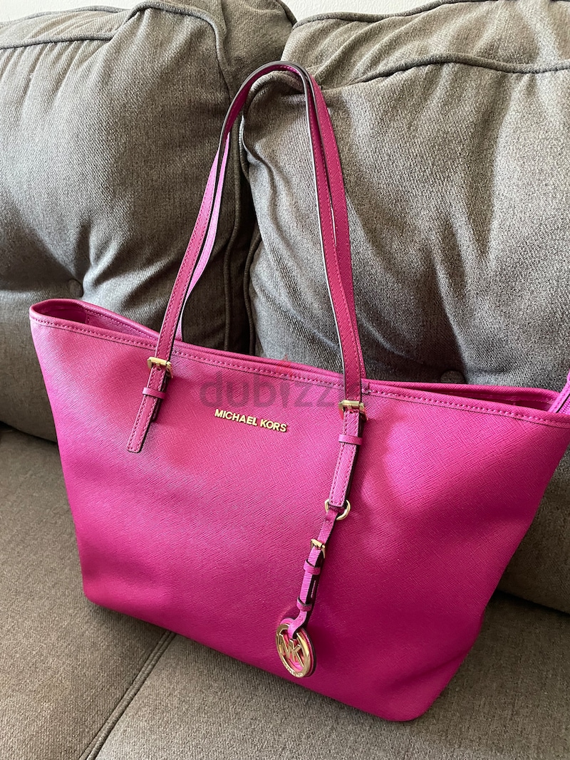 Michael Kors Fuschia Pink Tote Bag