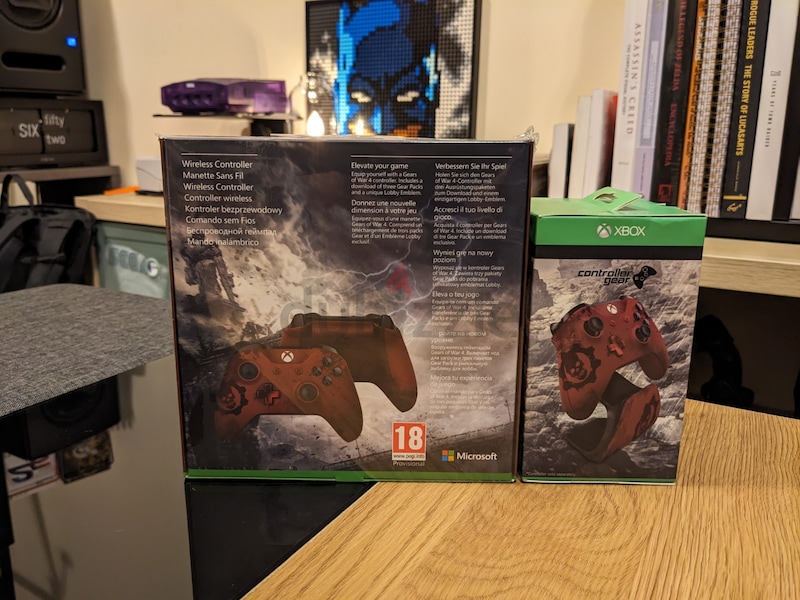 Microsoft Xbox Wireless Controller - Gears of War 4 Crimson Omen
