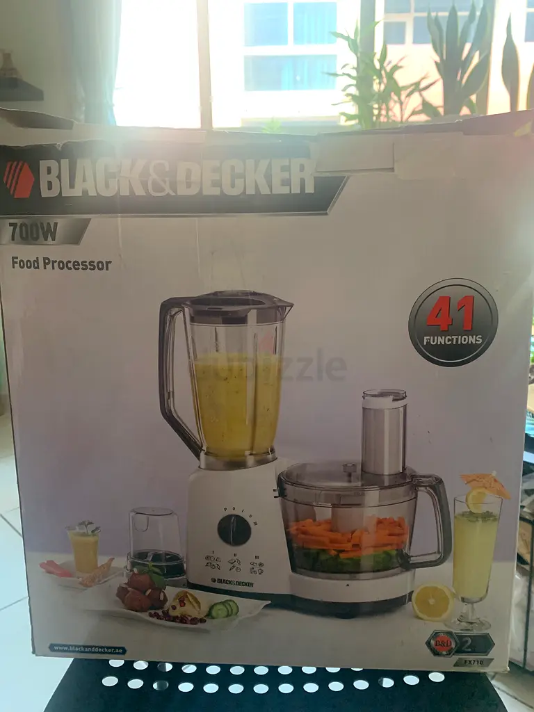 Black Decker Food Processor 700W