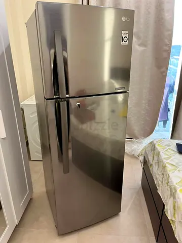 LG Top Freezer Refrigerator with smart inverter compressor GR-B422RLHL,Silver FREE DELIVERY+WARRANTY