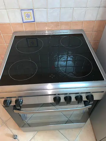 Westpoint 60 X 60 cm Ceramic Cooker, Silver - WCAM6604E1DI  FREE DELEVERY +WARRENTY