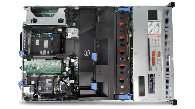 خادم ديل R720XD بسعة 40 كور، معالج إنتل زيون المزدوج E5-2660 V2، ذاكرة وصول عشوائي 64 جيجابايت DDR3 ECC، قرص صلب 8 تيرابايت SAS (12 باية)63255000669954114