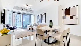 Upgraded | Furnished | Beautiful Burj Views