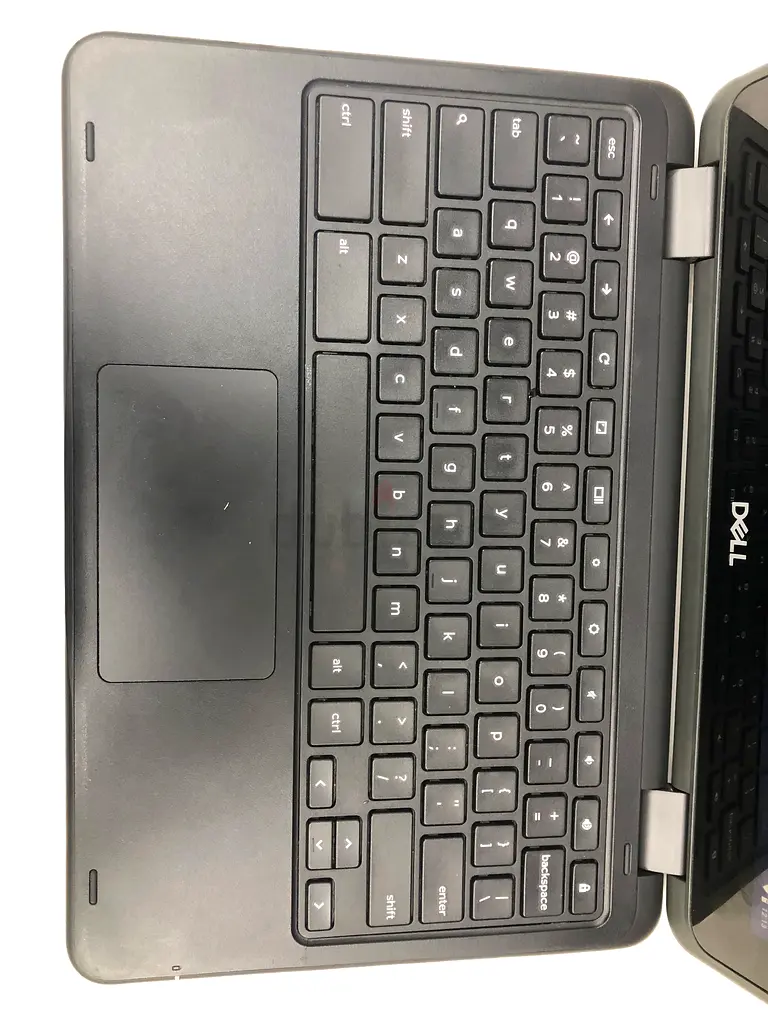 Dell touch screen laptop chromebook with charger mous