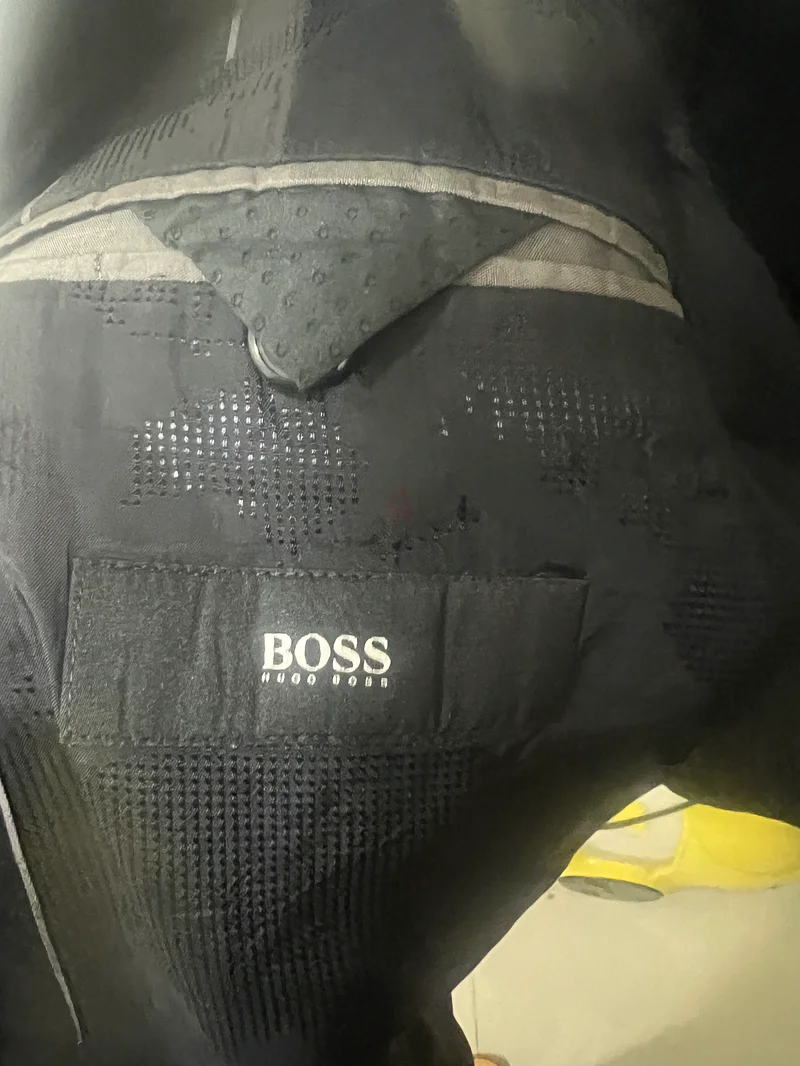 Boss blazer mens black size 5063237616446978112